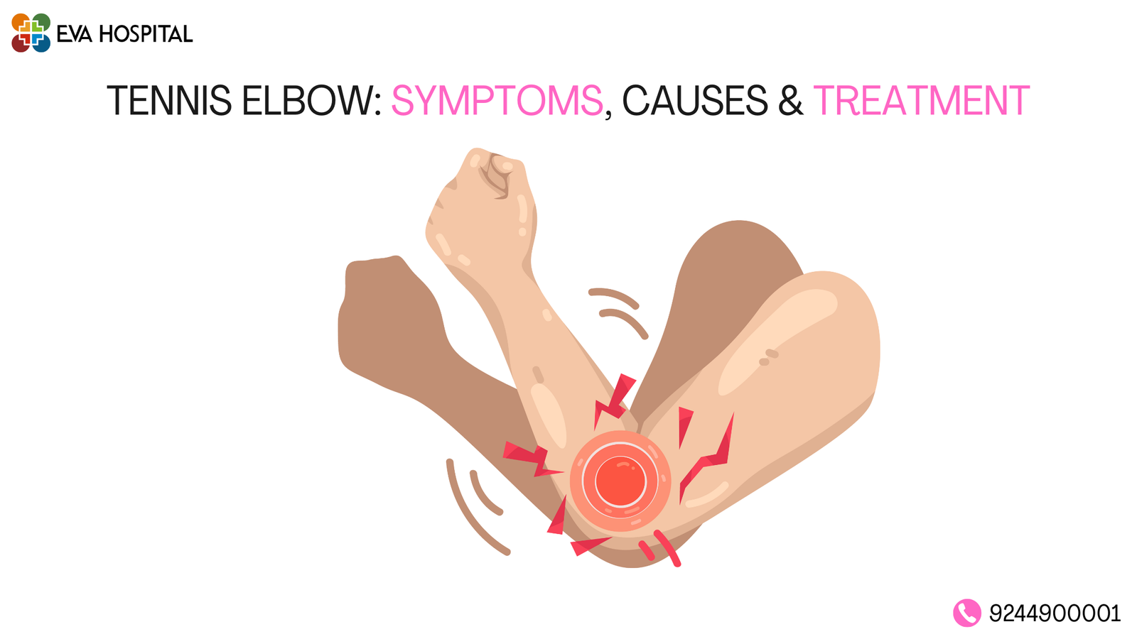 Tennis Elbow: Symptoms, Causes & Treatment